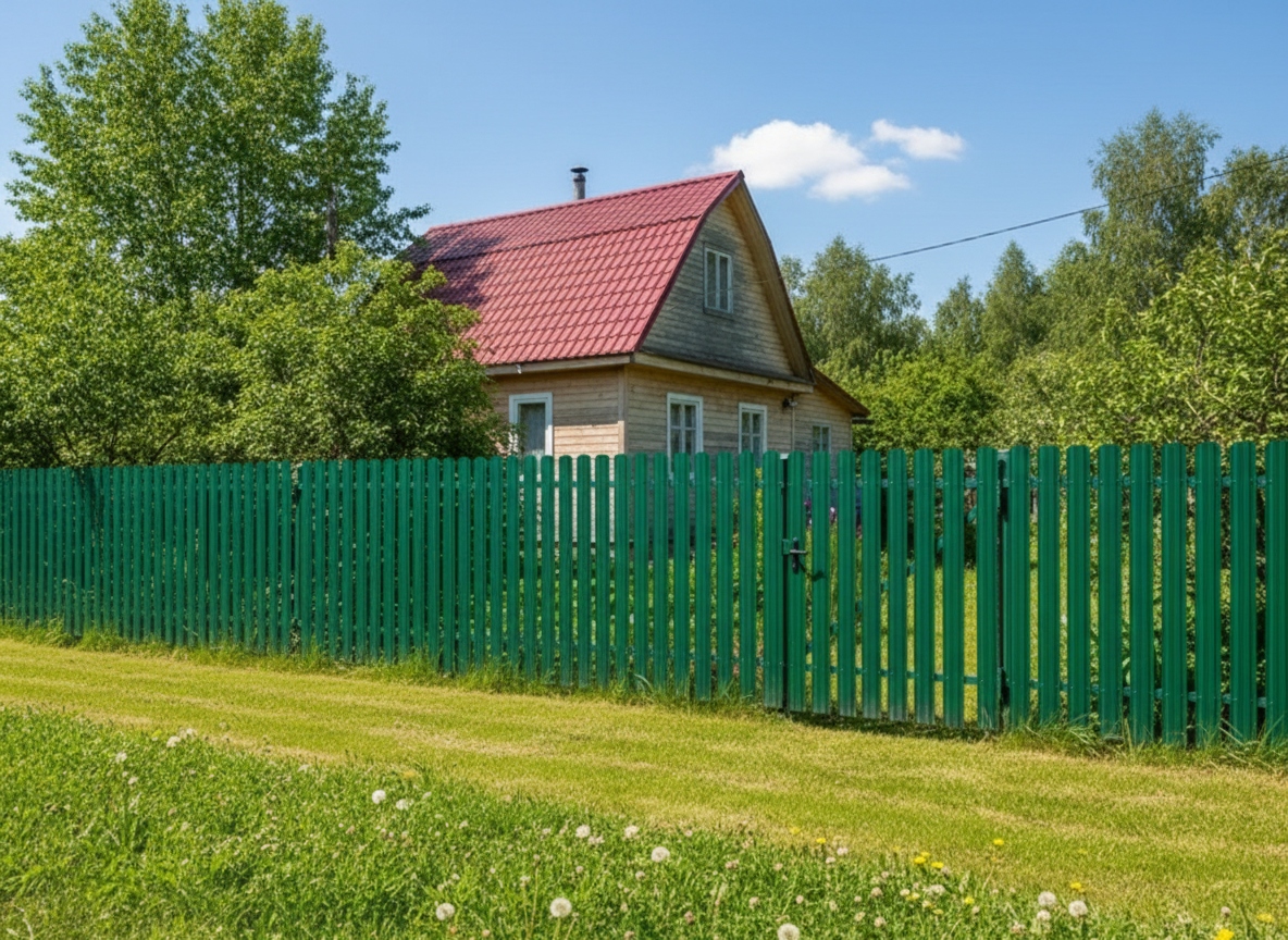 Металлический штакетник Шексна